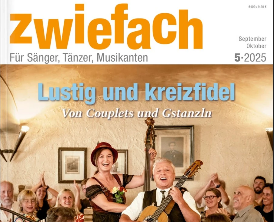 Rap is coming home in to the land of the Gstanzl: New magazine article out in Zwiefach 05/2025